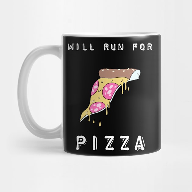 Will run for pizza by Cleopsys